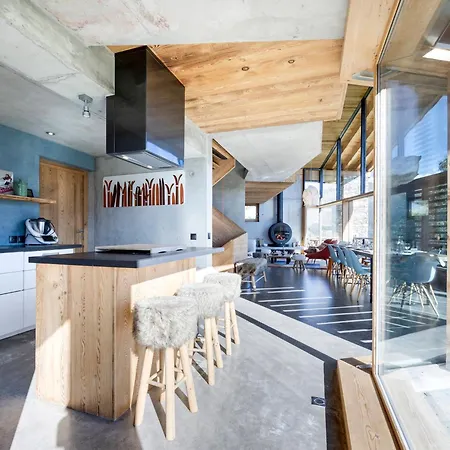 D'architecte Calme A La Rosiere Avec Garage Chalet