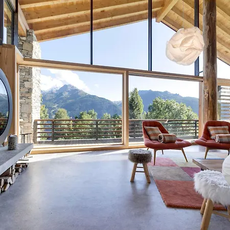 D'architecte Calme A La Rosiere Avec Garage Chalet